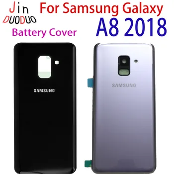 כיסוי אחורי עבור Samsung Galaxy A8 2018 A530 A530F בחזרה את מכסה הסוללה האחורית הדלת עבור Samsung A530 סוללה דיור מקרה תחליף