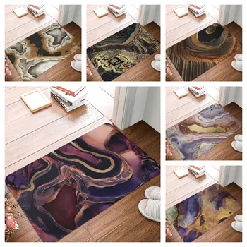 כניסת השיש שטיחון למטבח שטיח נגד החלקה נורדי צבעוני Bedroon אמבטיה הדלת הרצפה שטיחים בחדר שטיח שטיח עיצוב הבית