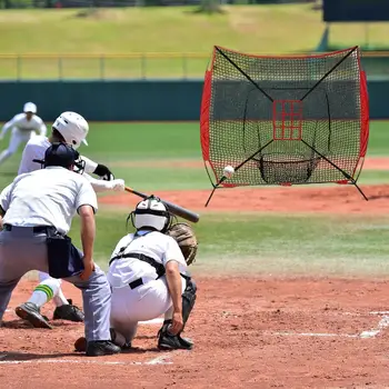 להכות אזור הגולן בייסבול רשת בייסבול המטרה נטו לשפר בייסבול עם כישורים מתכוונן למידות יעד הגשה.