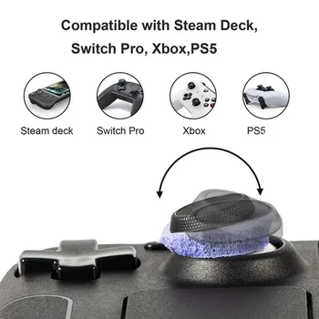 להתמודד עם חיץ הטבעת קונסולת המשחק להתמודד עם רוקר ספוג ביטול כרית טבעות לקיטור בסיפון/Xbox/PS5/מתג המשחק אביזרים