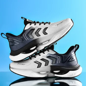 לנשימה ריצה להב גברים נעלי אור בתוספת גודל נעלי קיץ רשת אופנה כמה חיצוני ספורט ריצה בסגנון 36-45