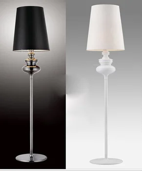 מודרני הנורדיות באירופה מנורת רצפה לעמוד בסלון המלון תאורה E27 LED האהיל על מנורת רצפה עומדת המנורה.