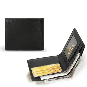 מוסיף ארנקים גברים מחזיק תמונה Clemence תיק האשראי פרה העסק הכסף בארנק מטבע תיקים מתקפלים סלים קלפים