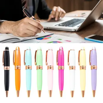 מיני נייד מתכת עט כדורי עסקים יצירתיים כיס עט חתימת עט כיס עט כתיבה נייטרלית עט תלמידים מתנה