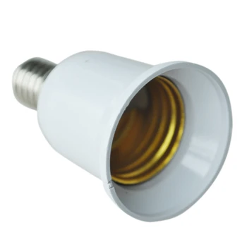 מכירה חמה 3X E14 כדי E27 להרחיב את בסיס LED פיבולאר הנורה מנורת מתאם ממיר בורג שקע