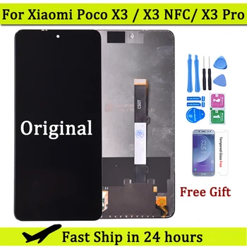 מקורי Xiaomi פוקו X3 תצוגת LCD מסך מגע דיגיטלית עבור פוקו X3 Pro NFC LCD חלקי חילוף M2007J20CG תצוגה