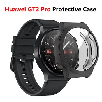 מקרה TPU עבור Huawei לצפות GT 2 Pro SmartWatch GT2 Pro-סביב כל מגן מסך כיסוי מקרה עבור HUAWEI GT2 Pro מעטפת הגנה