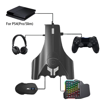 משחק נייד מקלדת ועכבר מתאם, PUBG/call of Duty בקר ממיר עבור נינטנדו מתג ה-Xbox אחד ה-Xbox 360 PS3 PS4
