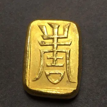 משלוח חינם סיני עתיק איסוף מטילי זהב מטיל מתכת מלאכת המשפחה Decoration#10