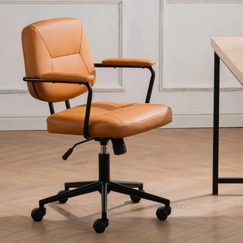 נורדי המשרד כסאות ריהוט משרדי כסא מעצב פנאי אור יוקרה נוח חדר ישיבות משענת הגב להרים את הכסא.