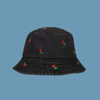 נשים קמפינג כובע וינטג ' רקומה לנשים דייג כובעים מסוגננים מתקפל Windproof הגנה מפני השמש עבור נשים נשים הכובע