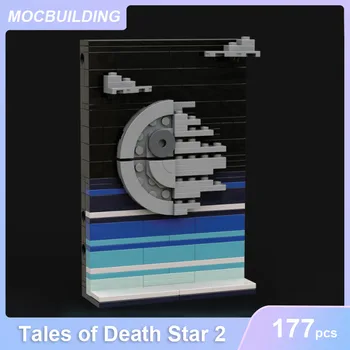 סיפורים של כוכב המוות 2 להציג מודל MOC אבני הבניין DIY להרכיב לבנים חינוכי יצירתי לילדים צעצועים לילדים מתנות 177PCS