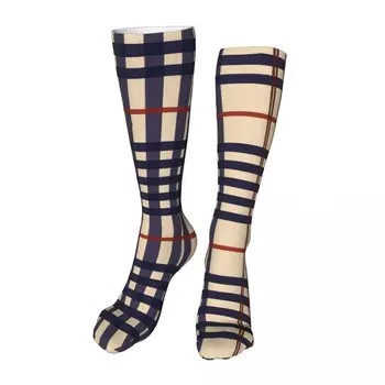 סריג-עיצוב חידוש הקרסול גרביים יוניסקס אמצע שוק גרביים עבות סריג רך מזדמן גרביים