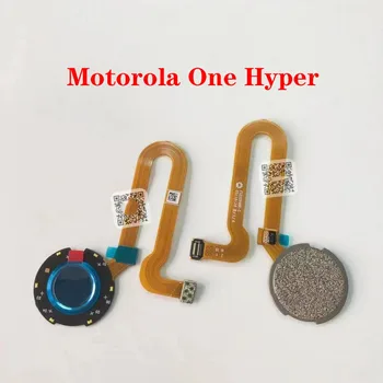 עבור Motorola אחד Hyper חיישן טביעות אצבע כפתור הבית להגמיש כבלים