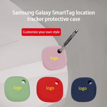 עבור Samsung Galaxy Smarttag מגן מקרה ססגוניות, חיי שירות ארוכים כיסוי מגן אופנה מיקום Tracker