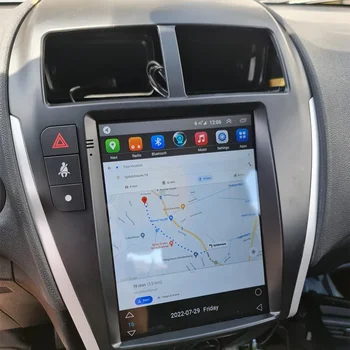 עבור מיצובישי ASX 2012 - 2018 אנדרואיד טסלה סגנון הרדיו ברכב נגן מולטימדיה Carplay Autoradio סטריאו ניווט GPS יחידת הראש