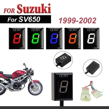 עבור סוזוקי SV650 SV 650 1999 2000 2001 2002 אופנוע אביזרים LED 1-6 ציוד תצוגה מחוון מהירות כלי מטר