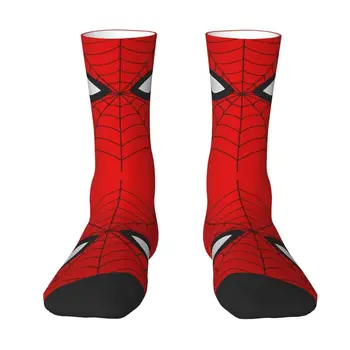 עכביש אדום אינטרנט השמלה גרבי גברים, נשים חם אופנה הצוות גרביים