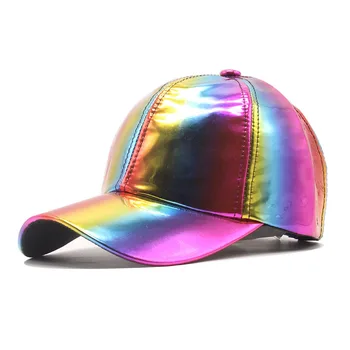 קשת שינוי צבע הכובע גברים היפ-הופ כובע בייסבול עבור נשים הכובע בחזרה לעתיד פרופ Bigbang G-Dragon כובע בייסבול