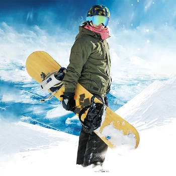 רחב נוף גלילי עדשות משקפי סקי אנטי ערפל Windproof סנובורד משקפי מגן עבור סנובורד סקי