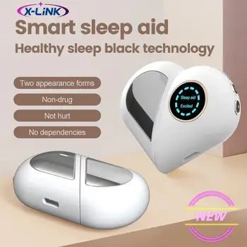 שינה חכם סיוע המכשיר CES גירוי טיפול 180mAh כף היד מיקרו הנוכחית להקל על חרדה, דיכאון מהר לישון נגינה