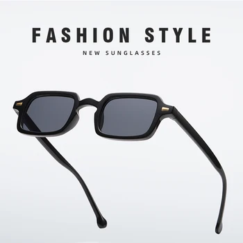 שיפוע Eyewear אישיות Gafas סול Mujer קלאסי בציר חיצונית משקפי שמש אופנה שיפוע כיכר גוונים Uv400 נקבה