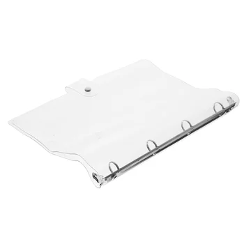 שקוף Memo Pad מעטפת מתכננת פנקס רשימות במקרה חופשי עלים קליפות עיוור מחברת פלסטיק ממקור A4